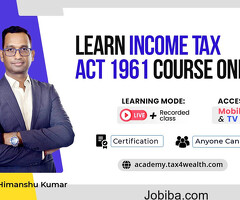 Upto 50% Off | Learn Income Tax Act 1961 Course Online | Academy Tax4wealth