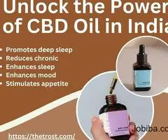 Unlock the Power of CBD Oil in India with The Trost!