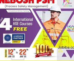 Ignite Your Career Advancement with NEBOSH PSM and Receive 4 Free HSE Courses at Green World!