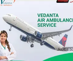Choose Vedanta Air Ambulance Services in Bangalore with Life Care ICU Facilities