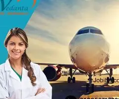 Select Vedanta Air Ambulance Service in Bhopal with Authentic Medical Facilities