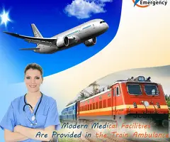 Reach the Medical Center Safely with Falcon Emergency Train Ambulance in Guwahati