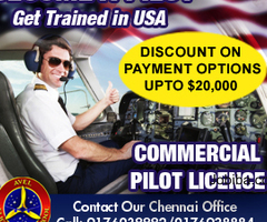 FAA COMMERCIAL PILOT LICENSE WITH SCHOLARSHIP