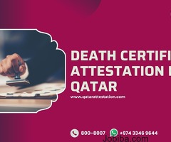 Death Certificate Attestation for Qatar