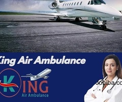King Air Ambulance Service in Bhubaneswar with a Highly Specialized Medical Team