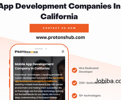 Top App Development Companies In California | Protonshub Technologies