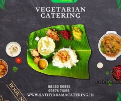 high-quality, pure vegetarian catering : Sathyabama Catering :