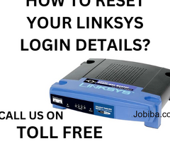 Reset my Linksys login details