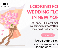 Looking for a wedding florist in New York