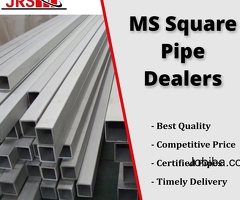 MS Square Pipe by JRS Pipes And Tubes | High-Quality Mild Steel Pipe