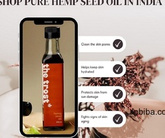 Shop Pure Hemp Seed Oil in India