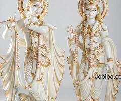 Radha Krishna Marble Moorti Manufacturer in Jaipur: Marble Murti Jaipur