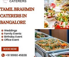 Tamil Brahmin Wedding Caterers in Bangalore | Brahmin Marriage Caterers in Bangalore