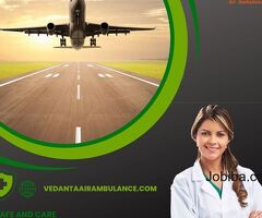 Get Modern Medical Machines at Low Charges from Vedanta Air Ambulance Service in Jamshedpur