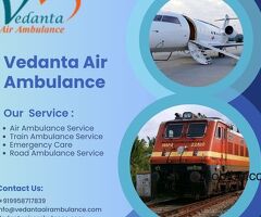 Get Advanced ICU Setup to Move Patients by Vedanta Air Ambulance Service in Delhi