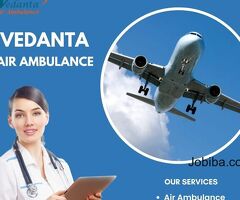 Use Life Care Charter Aircraft by Vedanta Air Ambulance Service in Allahabad