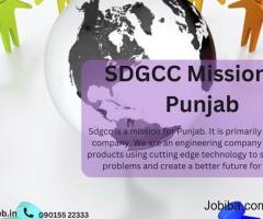 Best SDGCC Mission for Punjab 2030 -SDGCC