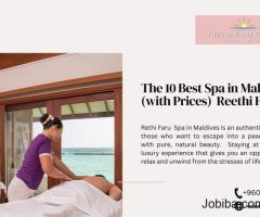 The 10 Best Spa in Maldives (with Prices) | Reethi Faru