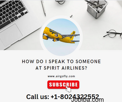 How to talk to a live person on Spirit Airlines?
