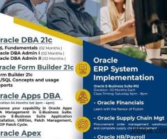 Oracle Trainings by Certified Trainers