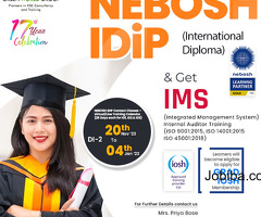 NEBOSH IDIP Training In Dubai!!