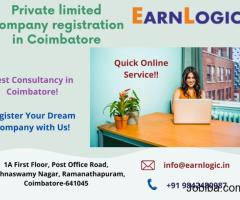 Private Limited Company Registration in Coimbatore | Pvt Ltd Company