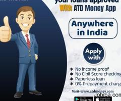 Apply for Instant Cash Loan Upto Rs. 50000. Download ATD Money App.