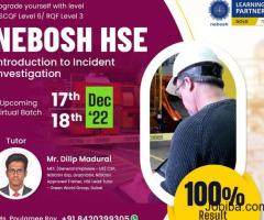 Join NEBOSH Incident Investigation Course in Odisha