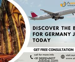 German immigrant visas for Indian nationals seeking employment in Germany are available.