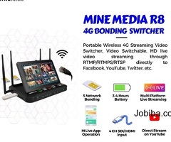 Your Live Streaming with Sky Wire Broadcasting's R8 4G Bonding Switcher