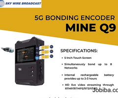 Your Gateway to Seamless Live Streaming with mine Q9 5G live video encoder