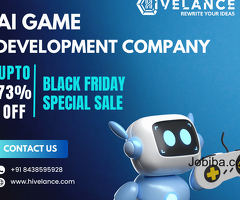 Develop Your AI Game Development Service up to 73% offer at Hivelance Blackfriday Sale