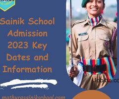 Sainik School Admission 2023 Key Dates and Information
