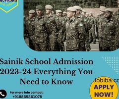 Sainik School Admission 2023-24 Everything You Need to Know