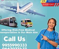 Use Reliable Panchmukhi Air Ambulance Services in Guwahati with ICU Specialists