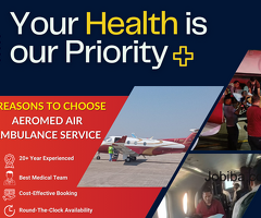 Aeromed Air Ambulance Service In Kolkata: Fast, Safe, And Superior Emergency Travel