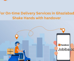 For On-time Delivery Services in Ghaziabad, Shake Hands with handover