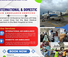Aeromed Air Ambulance Service In Bangalore: Shift Patient In Need Fast