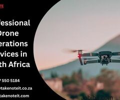 Professional Drone Operations Services in South Africa