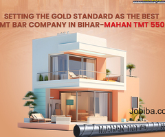 Setting the Gold Standard as the Best TMT Bar Company in Bihar-Mahan TMT 550D