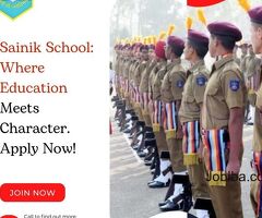 Sainik School: Where Education Meets Character. Apply Now!