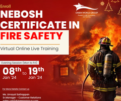 Green World Group New launch of the NEBOSH Fire Safety Certificate