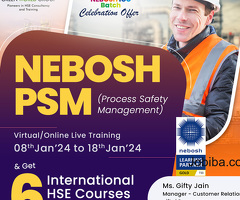 Nebosh PSM COURSE in PUNJAB Offers on live!