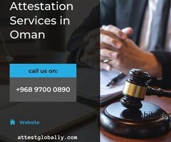 Attestation Services in Oman