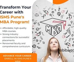 Affordable High-Quality MBA | ISMS Pune | Industry-Connected
