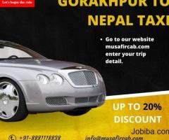 Gorakhpur to Nepal Taxi Fare, Gorakhpur to Nepal Cab Service
