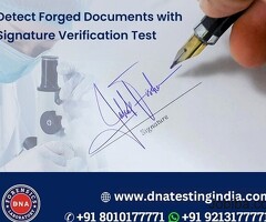 Importance of Signature Verification Tests