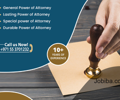 Power of Attorney Drafting and Notarization services