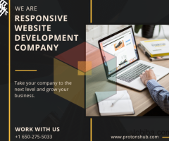 Responsive Website Development Company | Web Developer - Protonshub