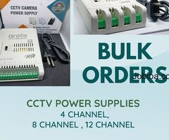 CC Tv power supplies bulk orders